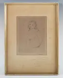 Étude pour une Baigneuse', c.1906 by Pierre-Auguste Renoir, etching, sold Feb 2025