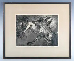 Arthur Boyd, Electra, etching