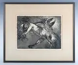 Arthur Boyd, Electra, etching