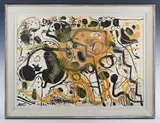John Henry Olsen, McElhone Steps' (1964), colour lithograph