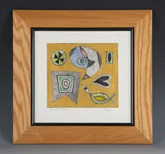 Colin Thoms, Study for mosaic, colour etching