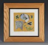 Colin Thoms, Study for mosaic, colour etching