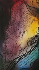Chris Ofili, Siesta of the Soul, digital pigment print