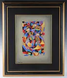Anatole Krasnyansky, Abstract Jazz Musicians, colour serigraph