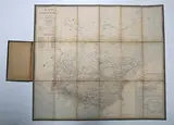 F. Bianconi, Mapa Comercial de Guatemala' (Map of the Central American Country), colour lithograph in 18 sections and backed onto linen folding within original cloth