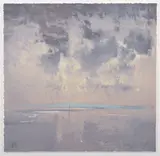 Frederick Cuming, Cloudscape Camber, 21st century screenprint with hand-embellished elements on wove paper