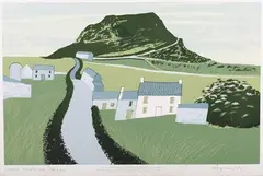 David Humphreys, Welsh Landscape, screenprint