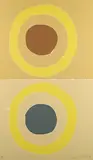 Terry Frost, Cool Tredavoe, woodcut in colours on wove paper