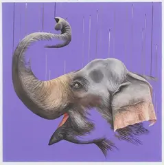 Louise McNaught, Unforgettable, digital print on Somerset wove paper