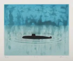 Alasdair Wallace, Sub, 2015, etching with aquatint