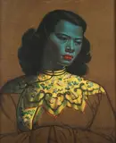 Vladimir Griegorov Tretchikoff, Chinese Girl (The Green Lady), colour print