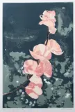 Halina Nekanda-Trepka, Haru no hatsu hana’ (Flowers that bloom in the Spring), screenprint