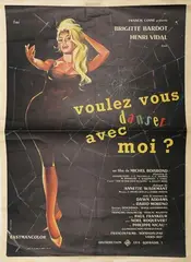 Clement Hurel, Voulez vous danser avec moi?’ [Come Dance with Me] (Movie Poster), offset lithograph