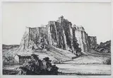 Henry Rushbury, Stirling Castle, etching on laid paper