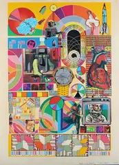 Eduardo Paolozzi, Bash, 1971, screenprint on wove paper