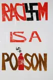 Paul Pieter Piech, Racism is a Poison, 1993, linocut on wove paper