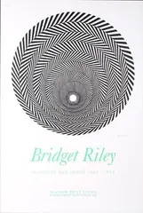 Bridget Riley, Paintings and Prints 1964 - 1995' (Poster for the Exhibition at Glasgow Print Studio), screenprint on wove paper