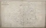 Willem Benjamin Craan, Plan géométrique de la Ville de Bruxelles' (Map of Brussels), engraving