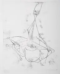 Miracolo by Marino Marini, etching, sold Aug 2023
