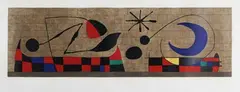 Joan Miró, Mur de la Lune, lithograph on BFK Rives wove paper
