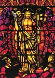 Death Nyc, Christ with a Handgun, 21st century colour print