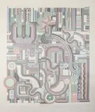 Eduardo Paolozzi, Selasa, screenprint in colours on wove paper