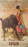 Juan Reus Parra, The Fiesta de Toros in Spain, offset lithograph