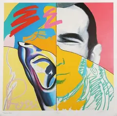 David Oxtoby, Francis Rossi, offset lithograph