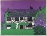 Geoffrey Elliott, Puttenden Manor, Surrey, screenprint