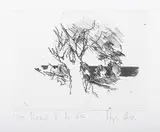 Hugh Casson, Road to the Sea, soft ground etching with aquatint on wove paper