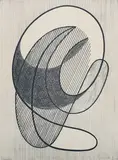 César Domela, Abstract Composition, 1955, lithograph