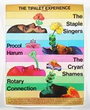 Milton Glaser, Muriel Cigars Presents, The Tipalet Experience, The Staple Singers, Procol Harum, The Cryan' Shames, Rotary Connection' (Poster for the 1969 Concert), offset lithograph on thin gloss stock paper