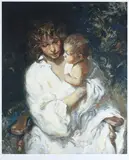 Jose Royo, Maternidad, 1999, limited edition colour print