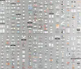 Pharmacy (Silver Wallpaper for the Original Restaurant) by Damien Hirst, screenprint circa 1997, sold Apr 2023