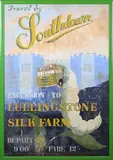 Eric Arthur Surfleet, Travel by Southdown Excursion to Lullingstone Silk Farm' (Bus Travel Poster Design), gouache