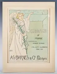 Blanche McManus Mansfield, Crowns of Promise, lithograph in colours