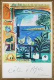 Côte d'Azur by Pablo Picasso, lithograph in colours on wove paper, sold Jan 2023