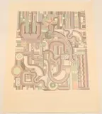 Eduardo Paolozzi, Selasa, screenprint in colours on wove paper