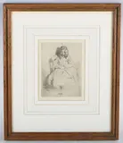 Annie by James Abbott McNeill Whistler, etching, sold Jan 2023