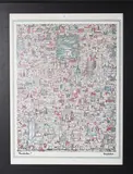Tony Graham, Manhattan!!, offset lithograph