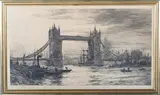 William Lionel Wyllie, Tower Bridge and the Pool of London