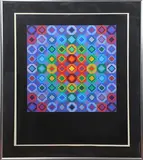 Victor Vasarely, Folkokta, screenprint on wove paper
