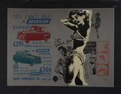 Jim Starr, Bikini Bond Ranger, 2006, 21st century screenprint on paper