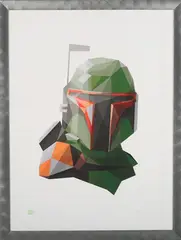 Liam Brazier, Boba Fett, 2013, digital colour print on wove paper