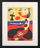 L'Été (Summer) by Joan Miró, lithograph in colours, sold Nov 2022