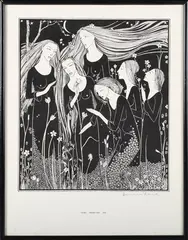Hannah Frank, Garden, 1932, lithograph on wove paper