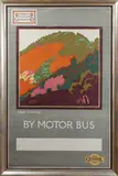 F Gregory Brown, (Near Dorking) By Motor Bus' (London Underground Poster), lithograph in colours