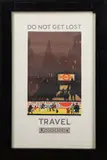 Kathleen Stenning, Do Not Get Lost, Travel Underground' (Poster for London Transport), lithograph in colours