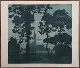 Claude Francis Barry, St Giorgio, Venice, etching with aquatint on wove paper