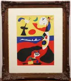 L'ÃtÃ© (Summer) by Joan Miró, lithograph in colours, sold Aug 2022